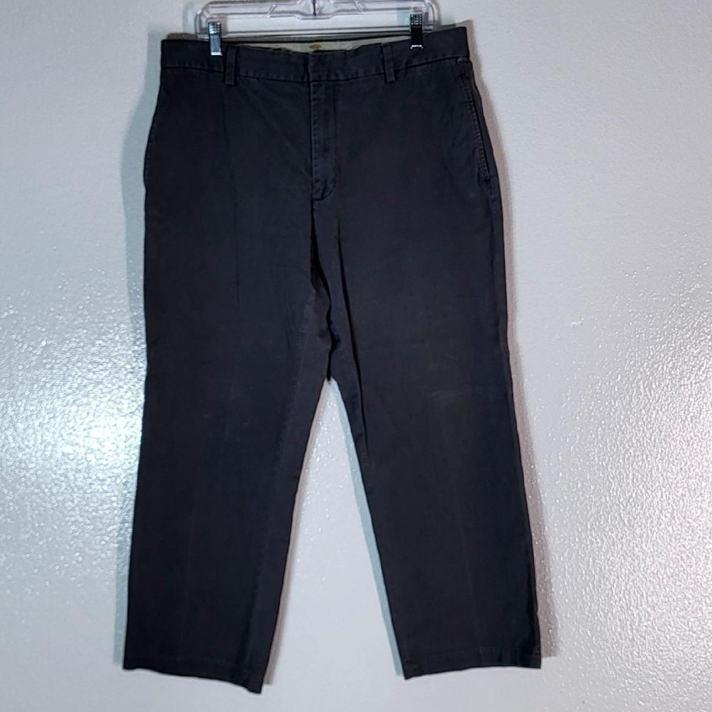 Bob Timberlake Men's 36X32 Chino Gray Pants 100% Cotton 4-Pocket